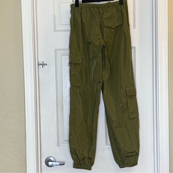 Tiger Mist Trinity Parachute Cargo Pants Size XS Olive Green Color - Picture 4 of 11
